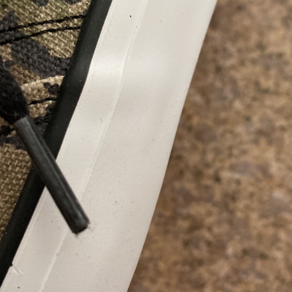 NWT Hurley Kayo Lace Up Sneakers Shoe Camo and Black Men’s 10.5 M - Picture 14 of 15